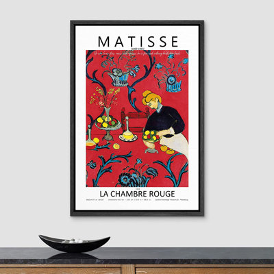 " The Red Flower Room Nature Wilderness Illustrations " by Henri Matisse