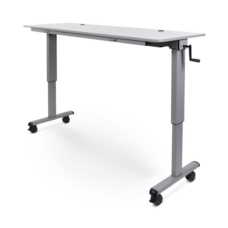 Bureau pour travailler debout à hauteur réglable, H 45,25 po x l 72 po x P 23,6 po