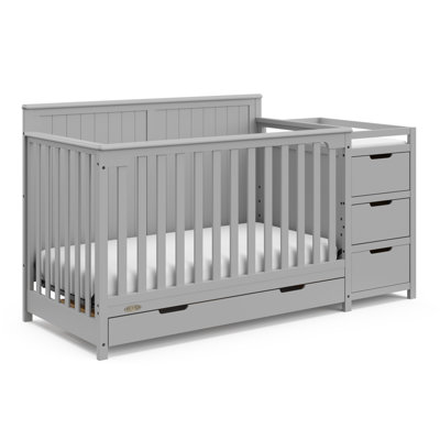 Hadley 5-in-1 Convertible Crib and Changer with Storage