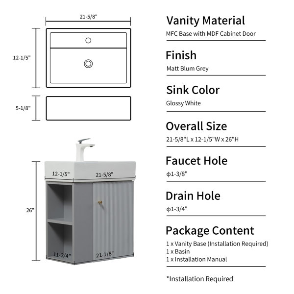 Dimensions du produit
