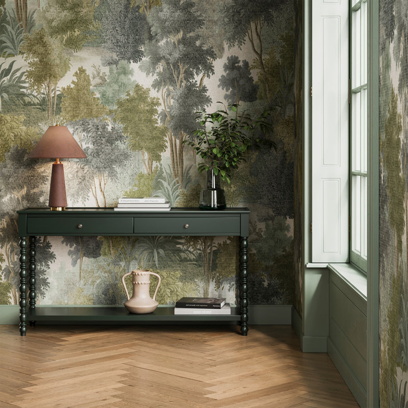 Superfresco Easy Sylva Wallpaper, Green