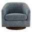 Fauteuil demi-tonneau pivotant Bennett (ensemble de 2)-1037113305