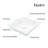 Luxier 16.5" Square Ceramic Bathroom Vessel Sink