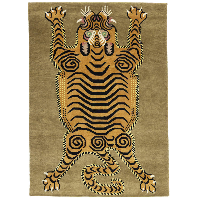 Tapis en laine Nevaehrose, Rectangle 5 pi 2 po x 6 pi 11 po