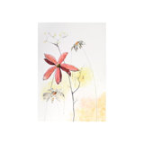 Watercolor Flowers IV Print by Chelsea Art Studio