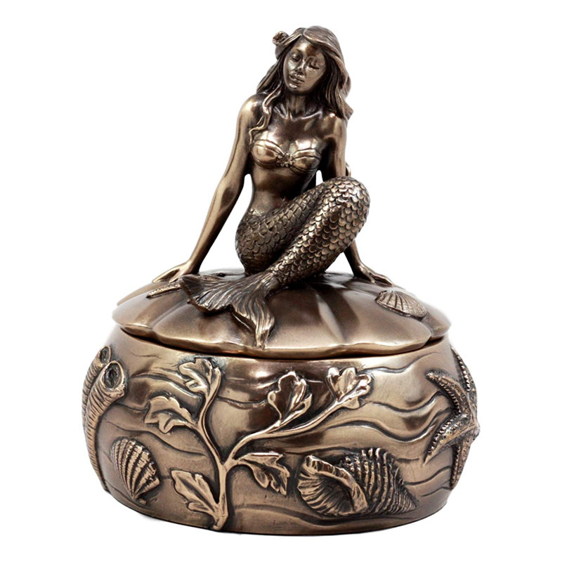 Boîte à bijoux désirant sirène