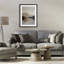 «Mute Lake Neutral Landscape», reproduction encadrée sous verre, design par Petal Prints Design-1003428081-1003428094