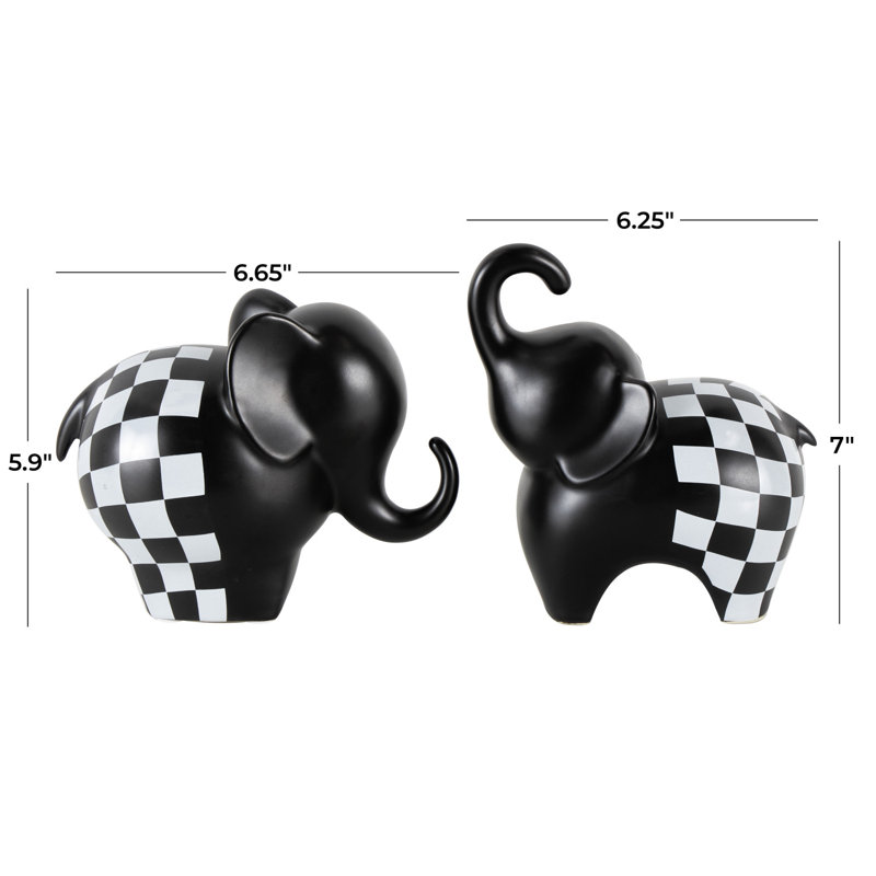 Chelsa Animals Figurines & Sculptures, Black