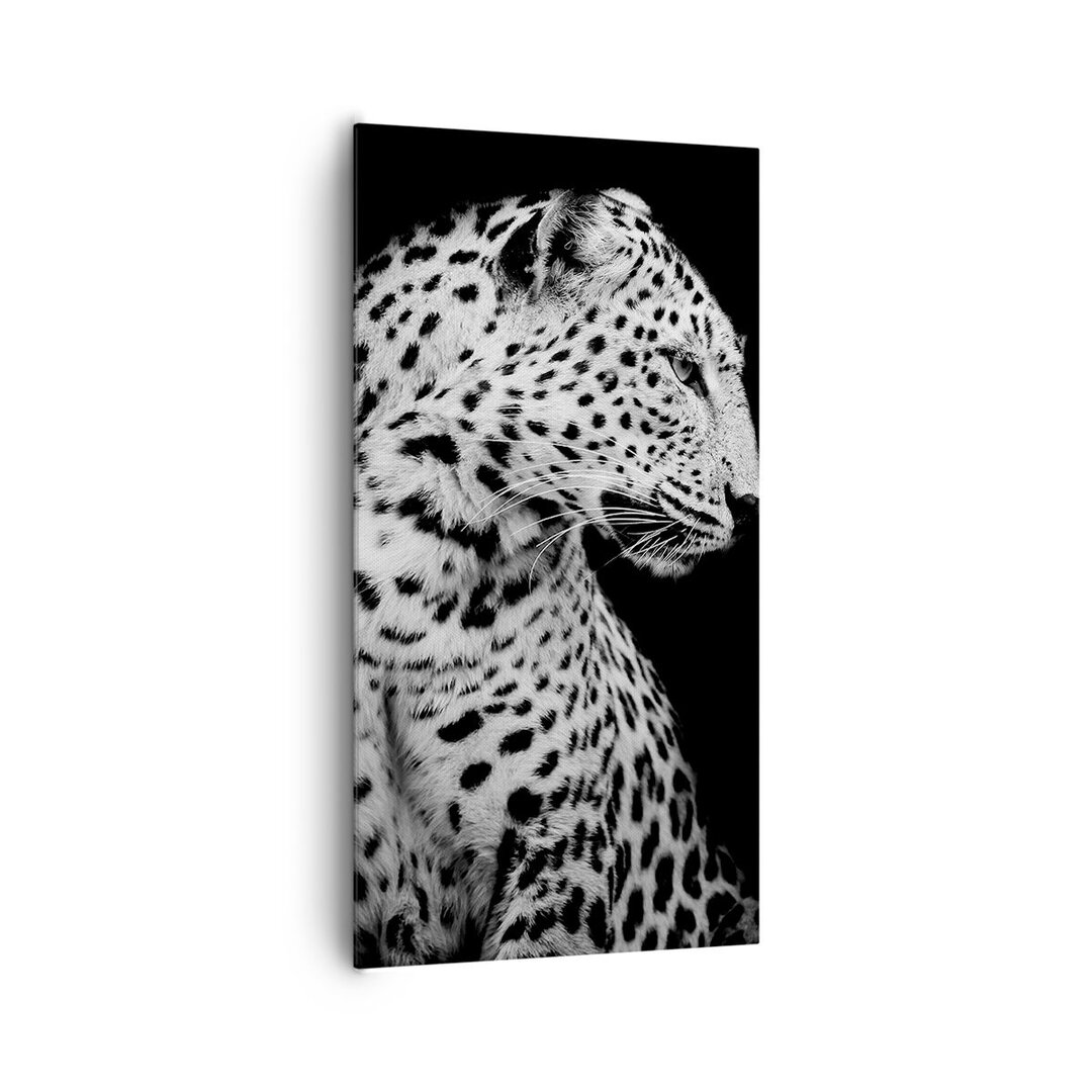 Leinwandbild Leopard-Panther-Katze