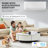 9000 BTU Smart Control Air Conditioner for 2100 Square Feet with Heater and Remote Included