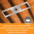 72-Pack New Construction Mounting Plate, 2-3-4-5-6Inch, LED Recessed Lighting Housing Kits, Flat Steel Rough-In Bracket Fixture For LED Light Bar, Shallow Recessed Lighting Housing Plate