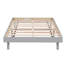 Lit simple moderne avec plateforme flottante
