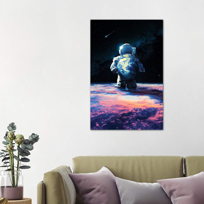 Drop Off - Wrapped Canvas Print