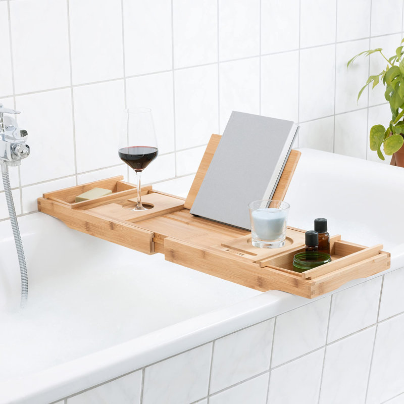 Bamboo Bath Caddy, Brown
