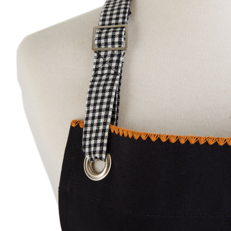 Tablier d'Halloween sans motif bavoir