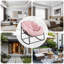 Chaise berçante surdimensionnée avec coussin-777503149