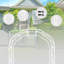 Tonnelle de jardin 98,5 po H-119463145