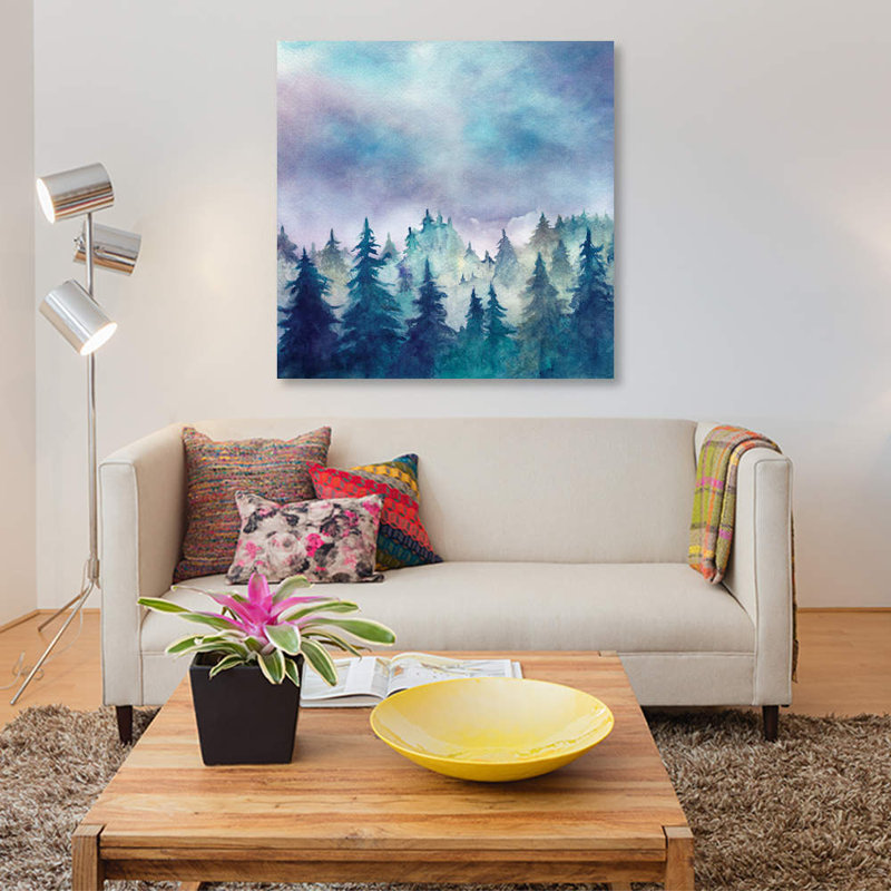 «In The Forest I» par Marco Gonzalez, impression sur toile tendue, H 12 po x l 12 po x P 0,75 po, Toile tendue, Pas de tapis