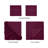400 Thread Count Egyptian Cotton Blend Solid Deep Pocket Bed Sheet Set-1487332472-1487332458