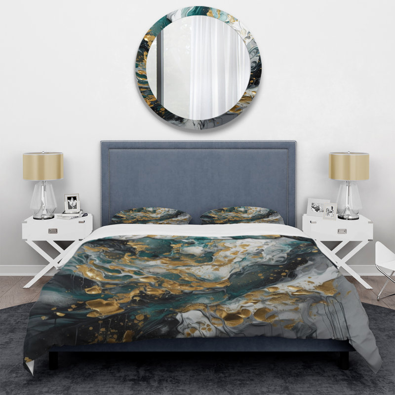  Bedding, King Duvet Cover + 2 King Shams