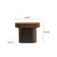 Ensemble de 2 tables basses gigognes Handcraft