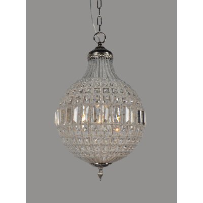 Luminaire suspendu sphère 1 lumière Arruda