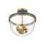 Herrick 13" Semi Flush Mount