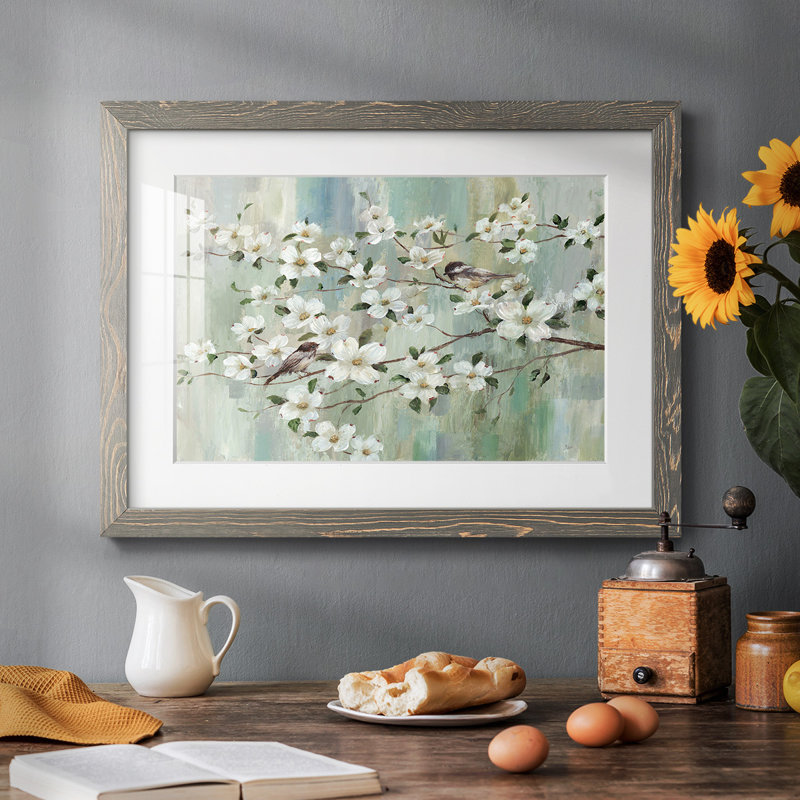 Spring's Song, Gris, H 18 po x l 26 po x P 1,5 po