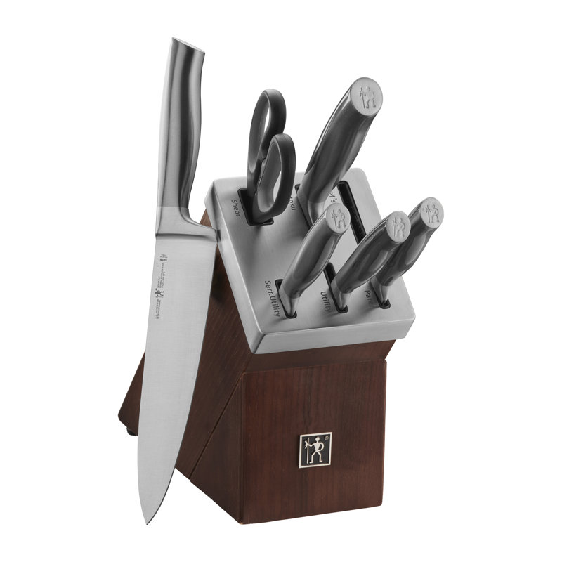 Graphite 7 Piece Knife Block Set