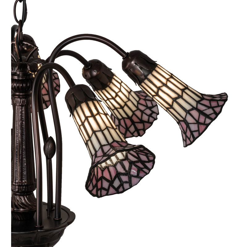 Lustre classique à 6 lumières arnkil, Beige