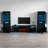 Delaine Entertainment Center for TVs up to 88" with Fireplace Included-1839147381