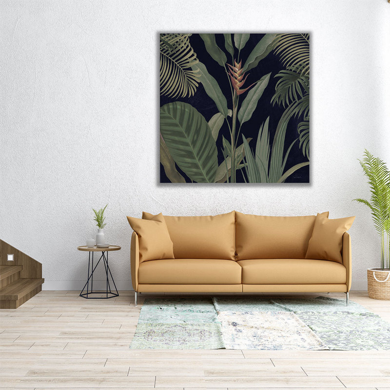 «Dramatic Tropical II», reproduction d'art sur toile, H 40 po x l 40 po