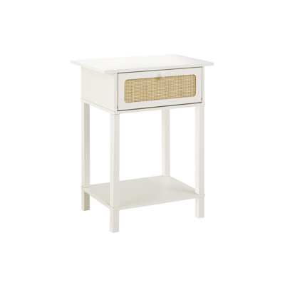 Accent Table, 2 Tier, End, Nightstand, Side Table, Storage Drawer, Bedroom, Living Room, Laminate, Transitional