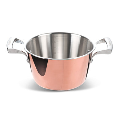 Reserve Copper and Stainless Steel Saucepan