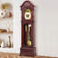 78.74 in. H Glass and Iron Grandfather Clock