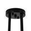 4-Light Sputnik Modern Linear Semi Flush Mount