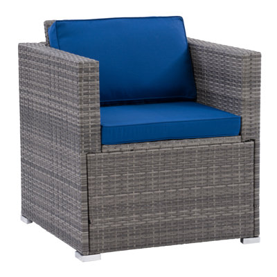 Florien Wicker Outdoor Lounge Chair