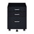 Rectangular Mobile Cabinet With 3 Drawers