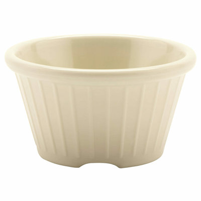 G.E.T. Melamine Stainless Steel 12 Piece Ramekin / Soufflé Dish Bakeware Set