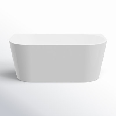 Bayham 59'' Soaking Acrylic Bathtub