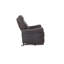 Fauteuil inclinable électrique Clearo avec fauteuil releveur électrique brun foncé