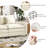 83.9-Inch Modular Sectional In Chenille Fabric-2027211939