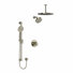 Ode Pressure-Balanced (Temperature And Volume) All-In-One Kit with Rough in-Valve