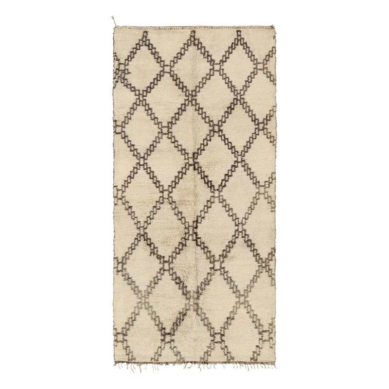 One-of-a-Kind 6’10”x13’11” Hand Knotted Area Rug