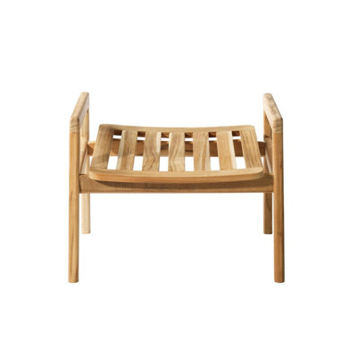 Sammen Outdoor Teak Ottoman