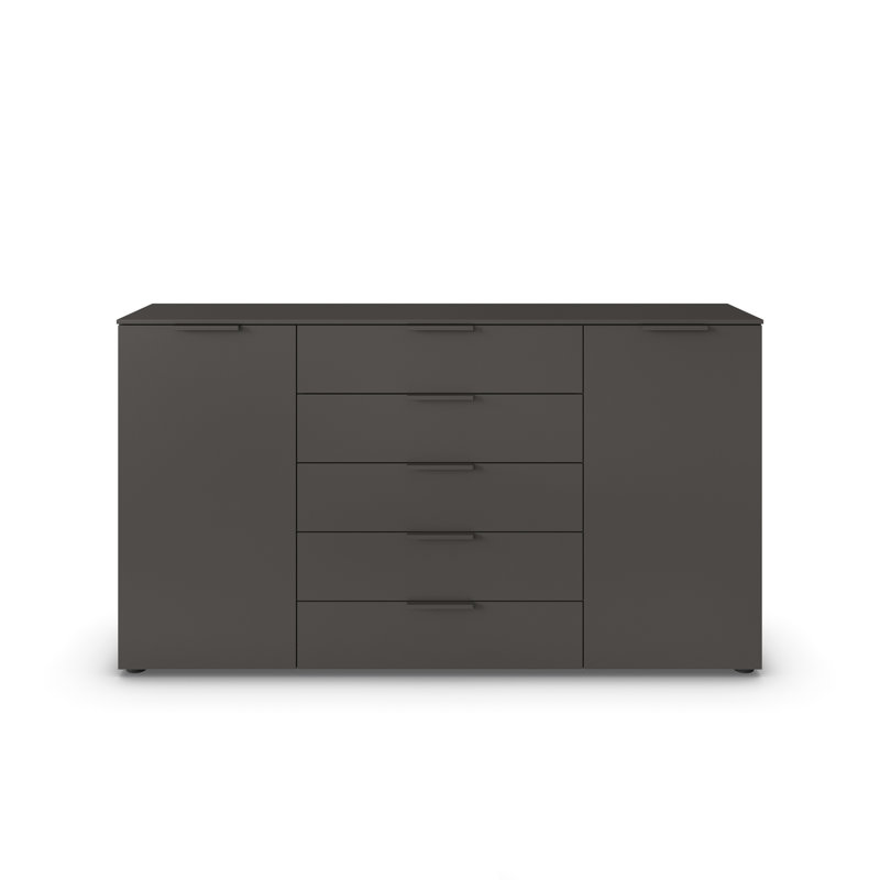 Flipp 5 - Drawer Chest of Drawers, Graphite