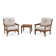 Vineyard 3-Piece Deep Seating Set