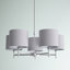 Broseley 5 - Light Shaded Chandelier-949144610-949144611