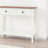 39" Farmhouse Console Table - 2-Drawer Storage Entryway Table (Rustic Sofa Table with Shelf)-535996061