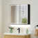 Pavone 28" Rectangular Frameless Surface-Mount LED Lighted Bathroom Mirror Medicine Cabinet